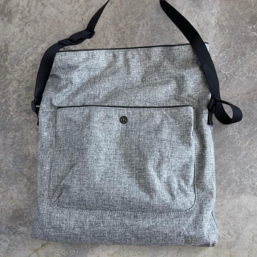 Gray Crossbody Bag